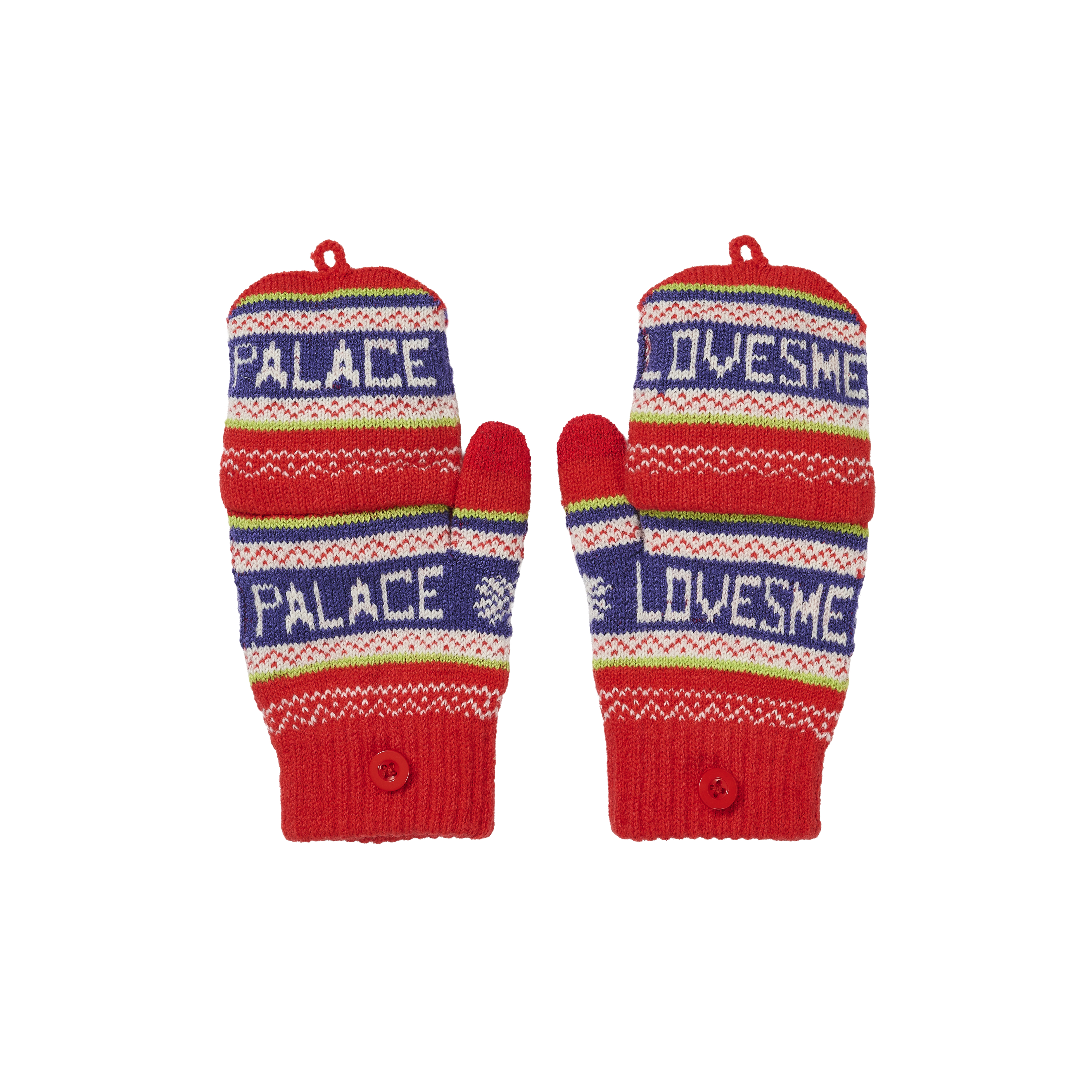 PALACE LOVES ME KNITTED GLOVES | PALACE SKATEBOARDS