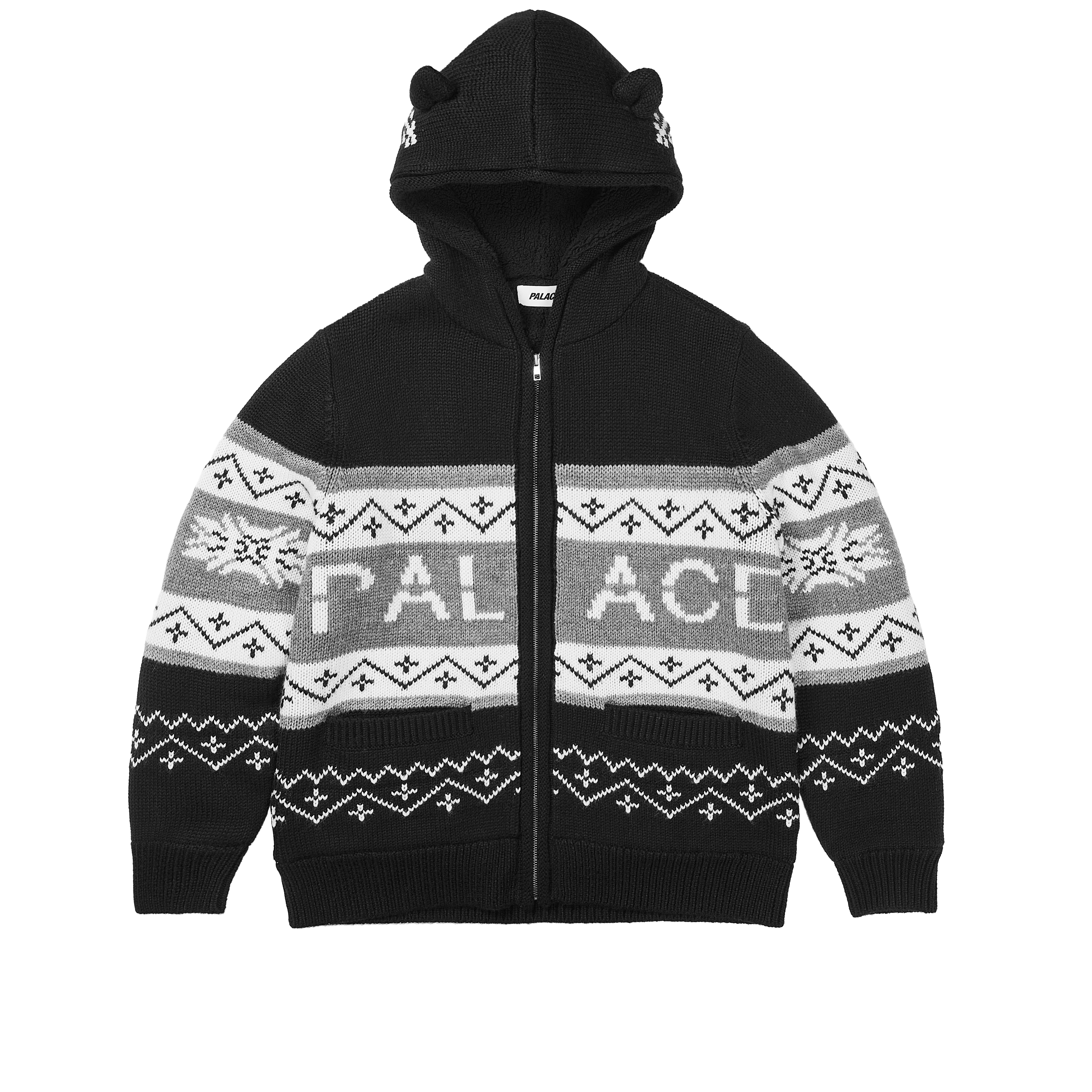 PALACE LOVES ME HOODED KNIT | PALACE SKATEBOARDS