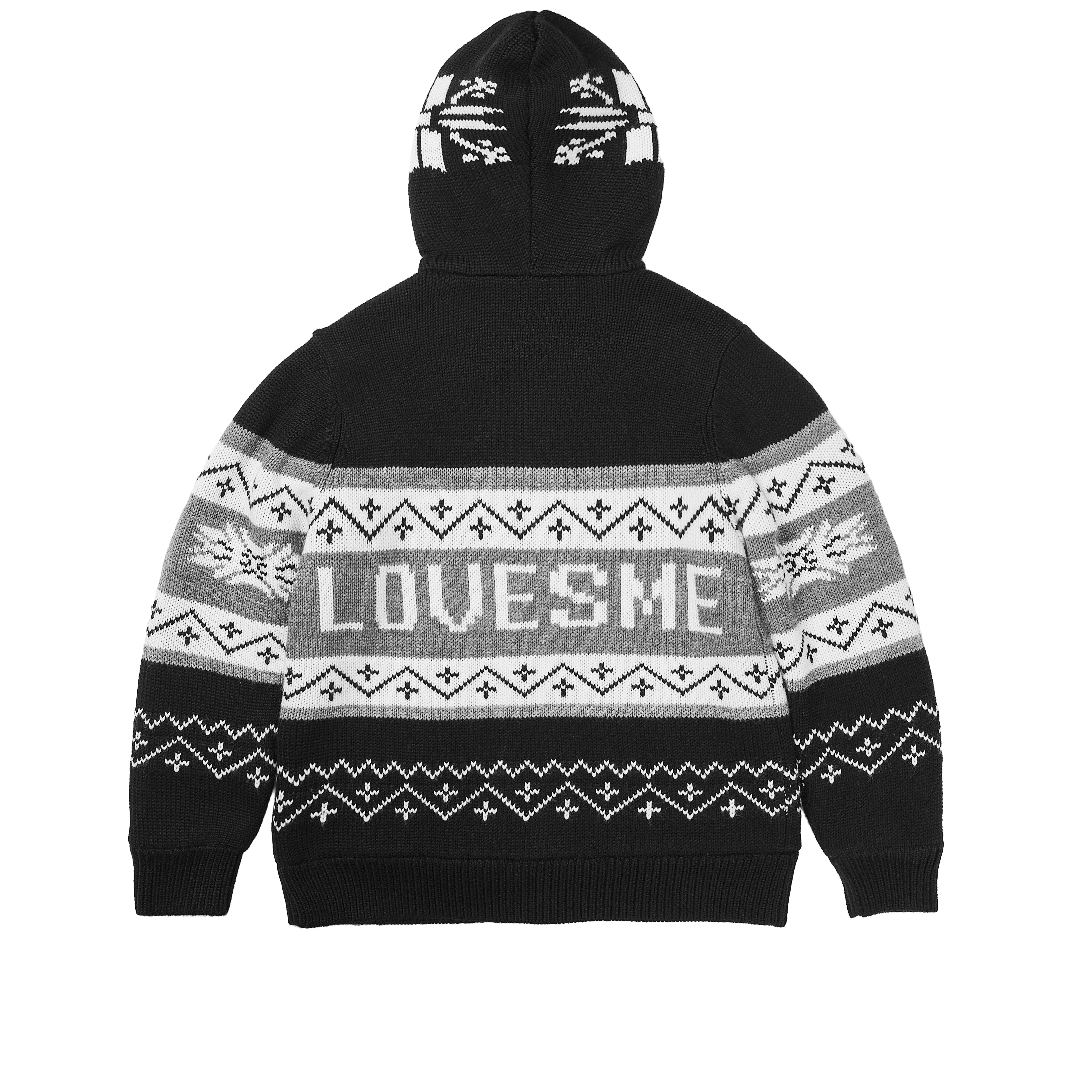 PALACE LOVES ME HOODED KNIT | PALACE SKATEBOARDS