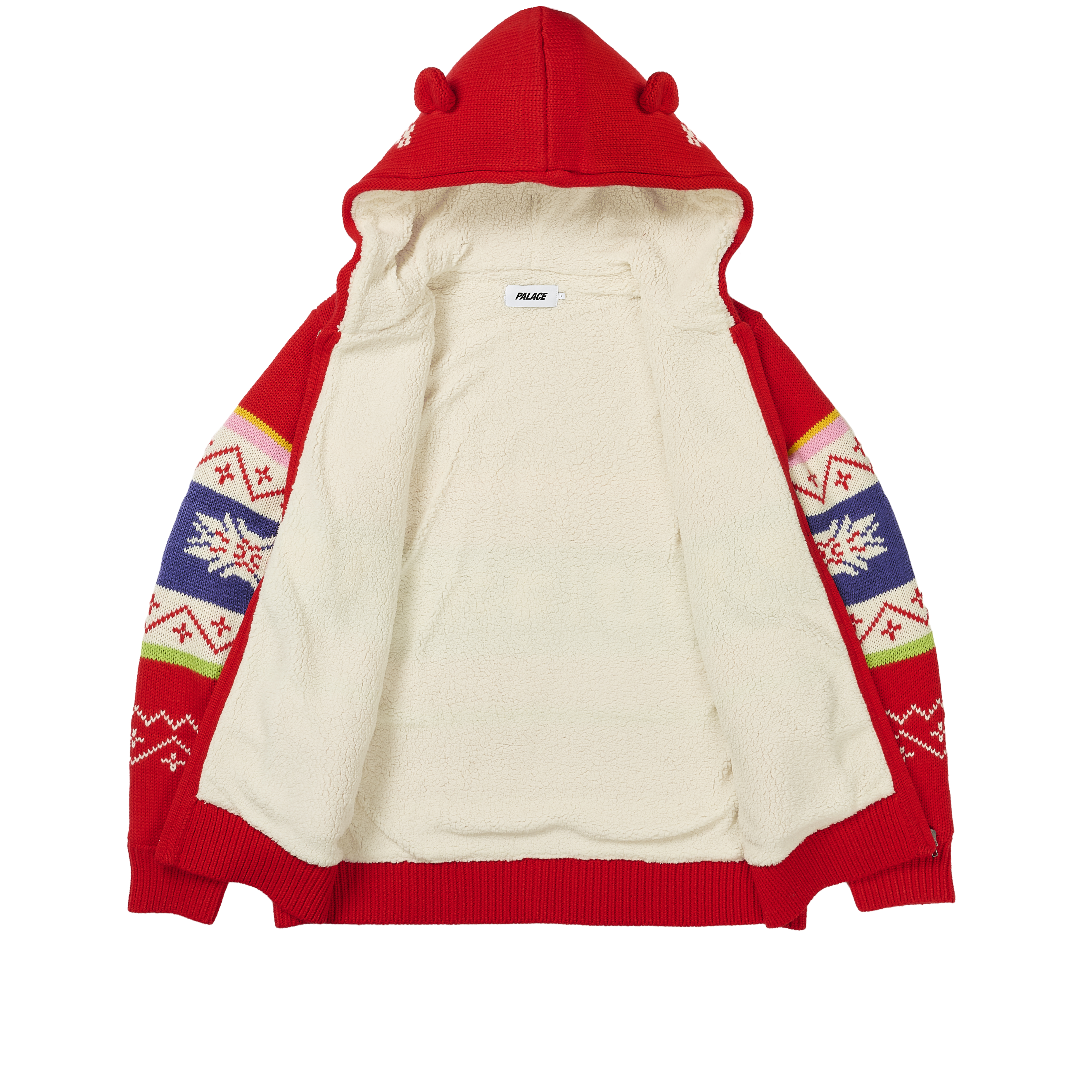 PALACE LOVES ME HOODED KNIT | PALACE SKATEBOARDS