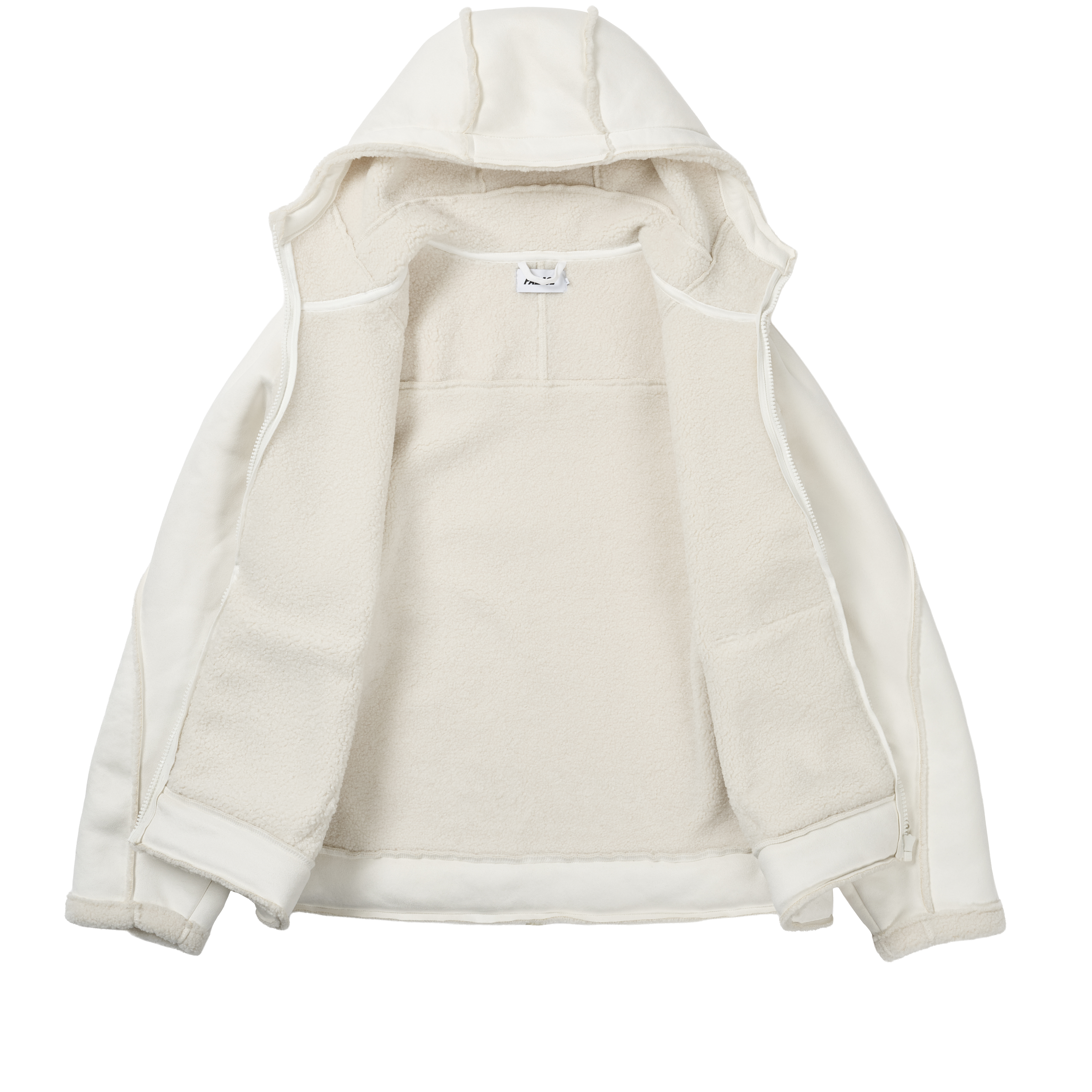 SHERPA FAUX SUEDE HOODED JACKET | PALACE SKATEBOARDS