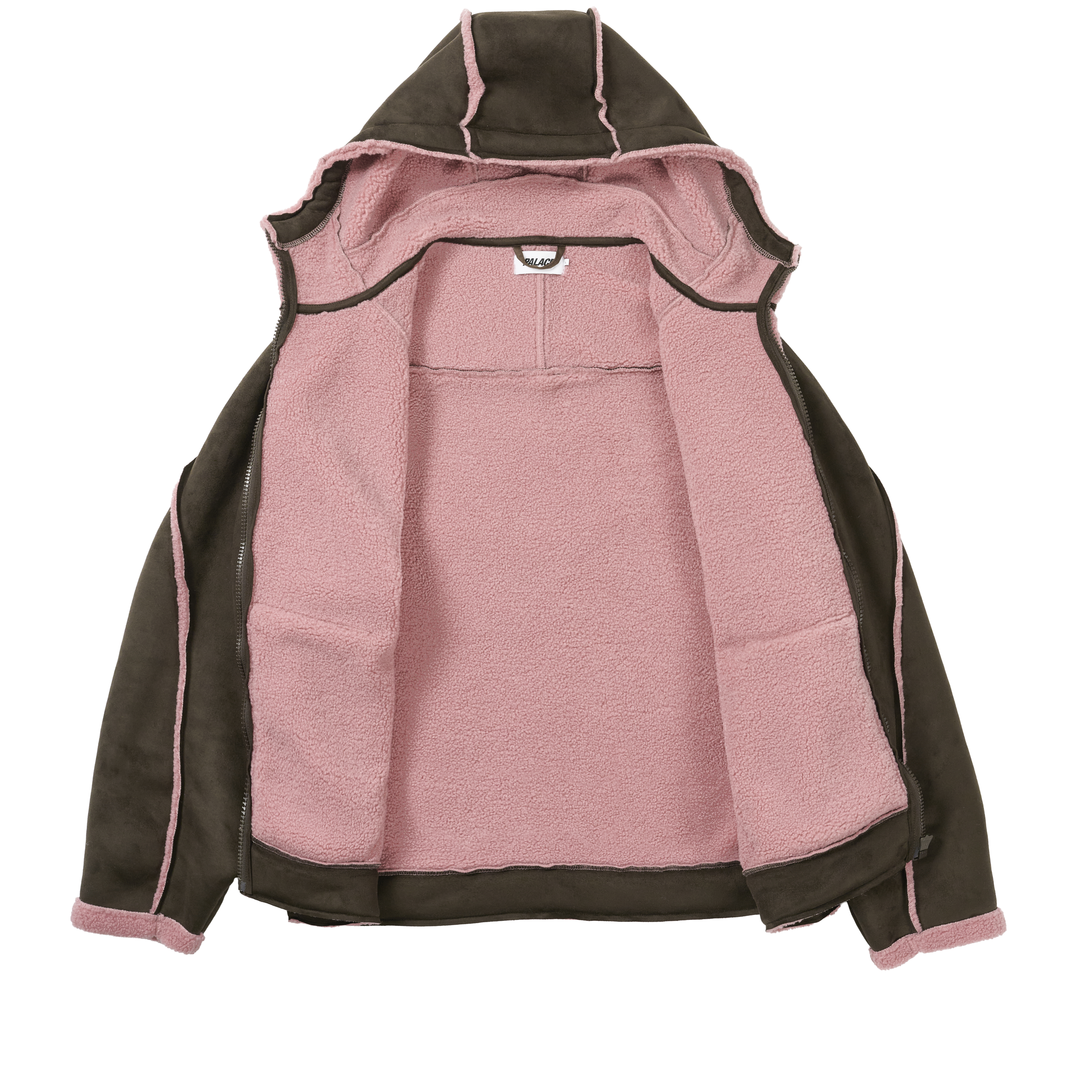 Sサイズ PALACE Sherpa Suede Hooded Jacket SHERPA FAUX SUEDE HOODED JACKET | PALACE SKATEBOARDS