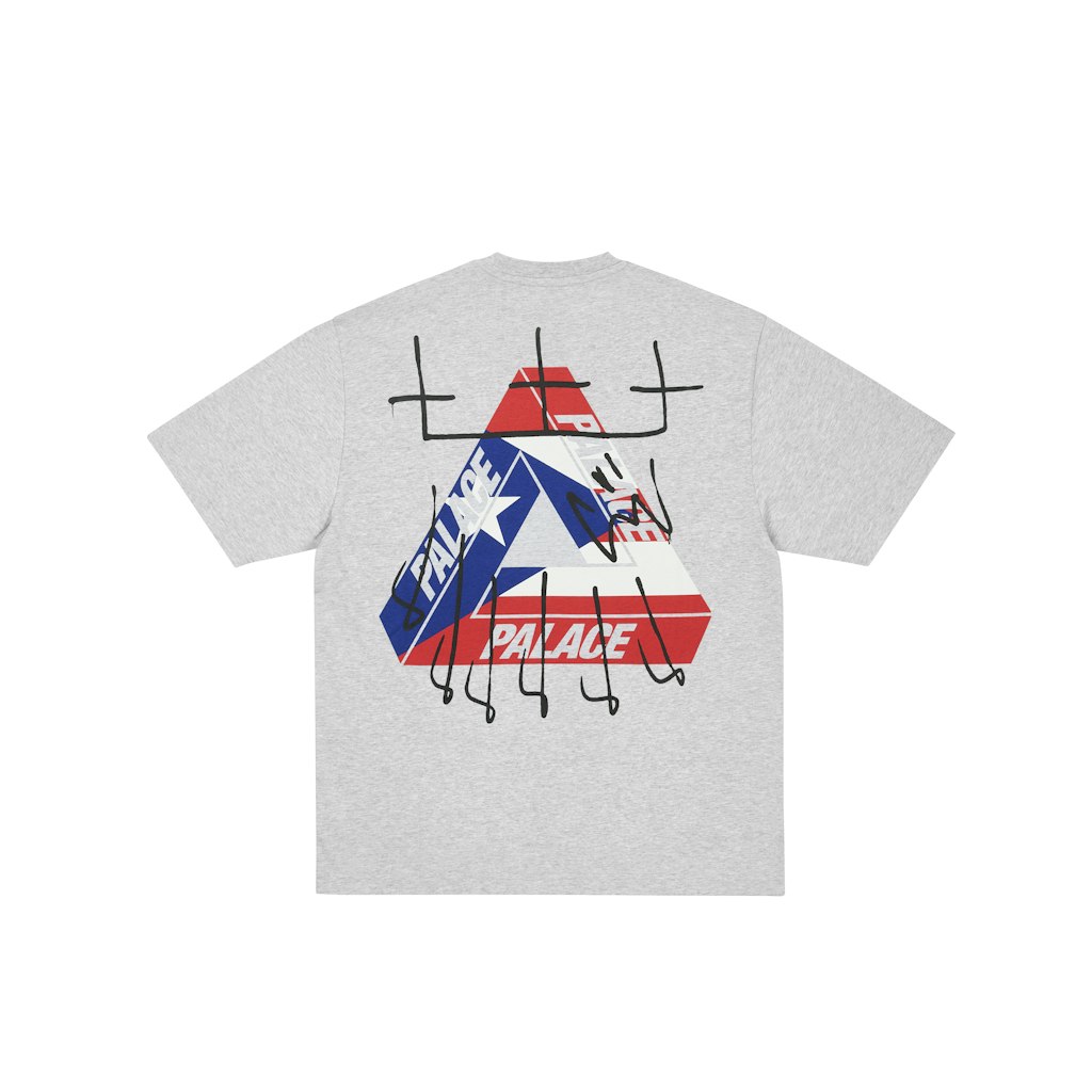KING TRI T-SHIRT | PALACE SKATEBOARDS