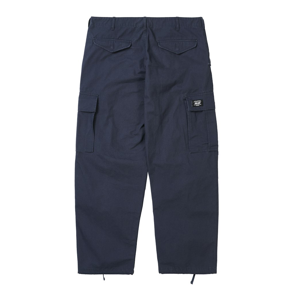 blue castle short leg cargo trousers