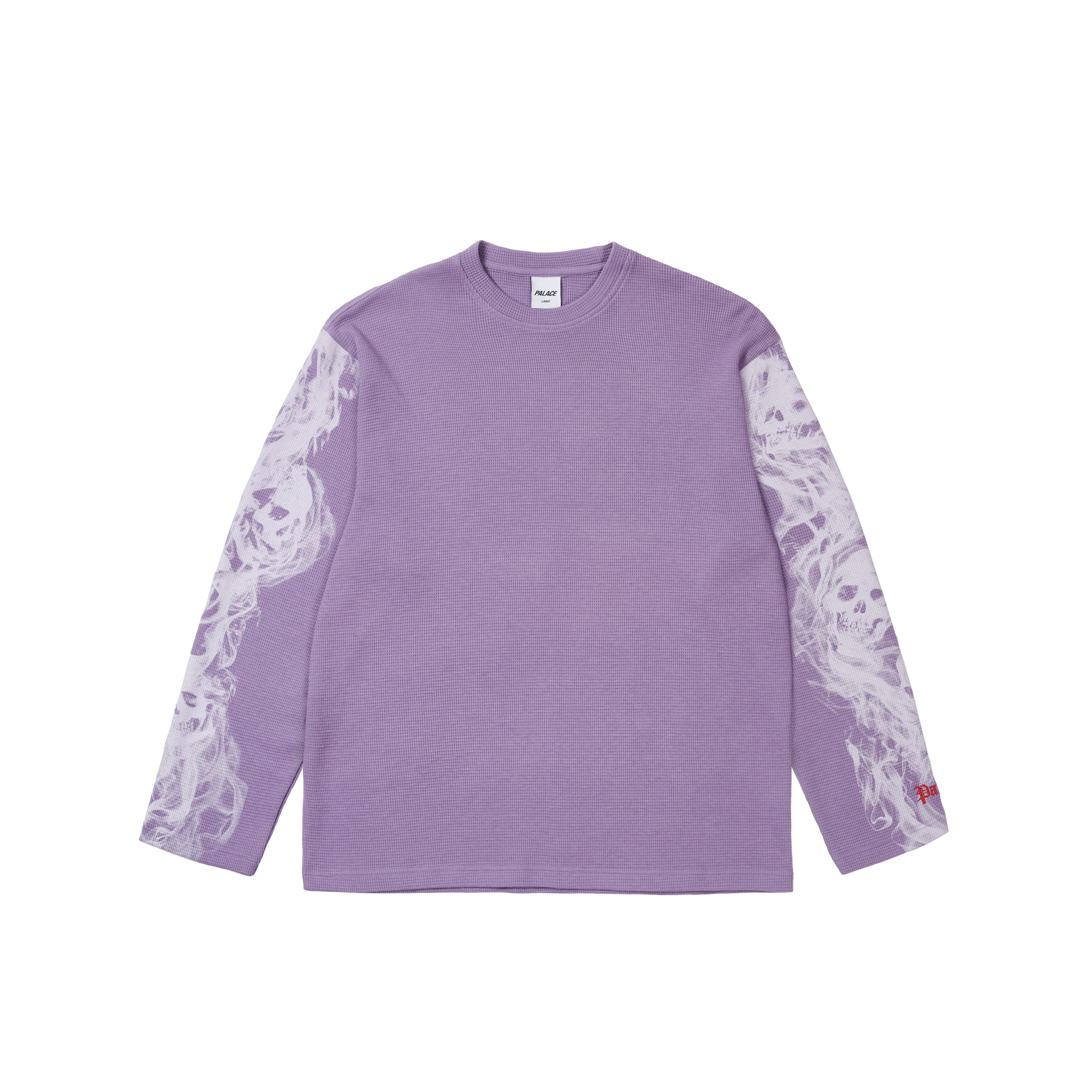 SMOKED WAFFLE LONGSLEEVE | PALACE SKATEBOARDS