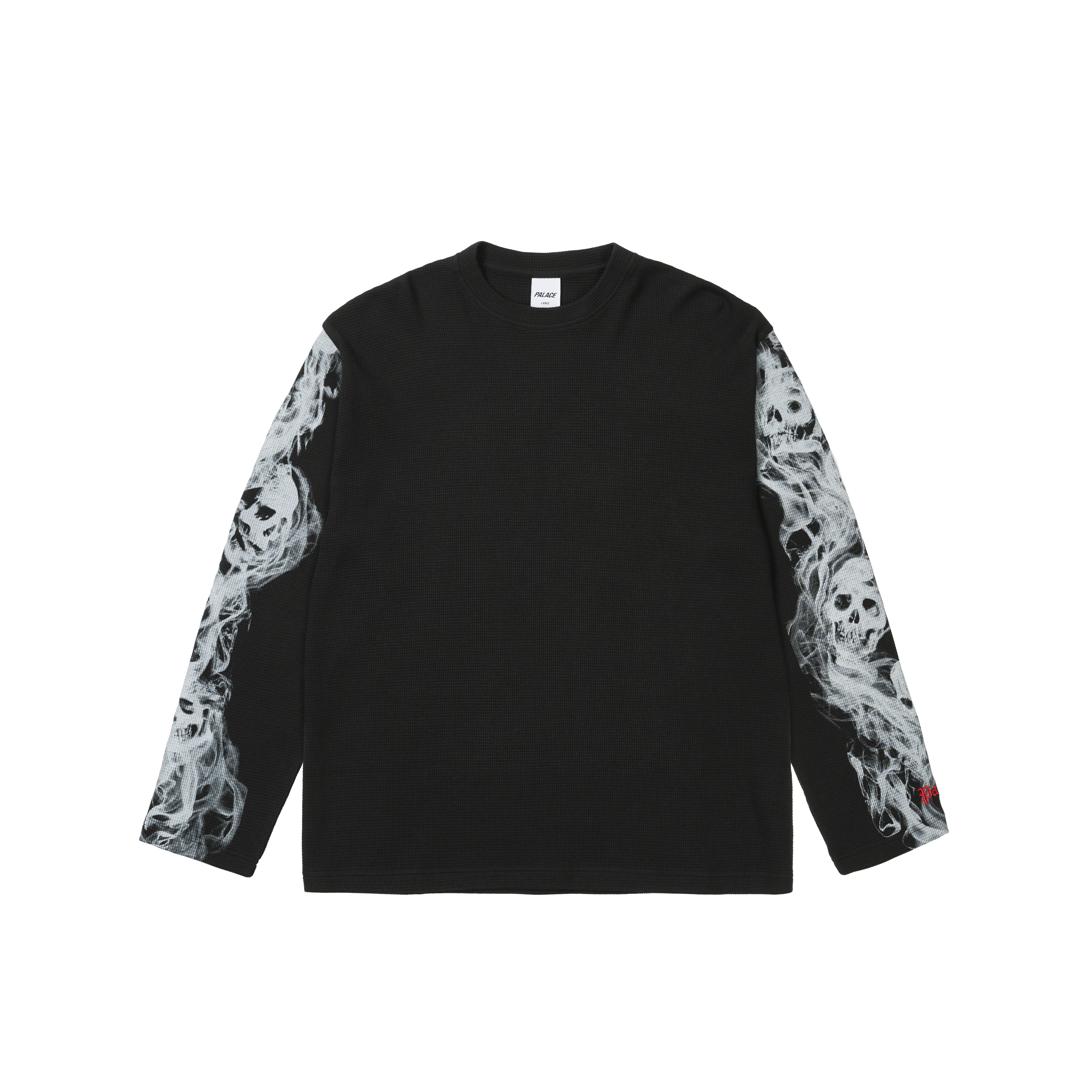トップス Palace SMOKED WAFFLE LONGSLEEVE SMOKED WAFFLE LONGSLEEVE | PALACE SKATEBOARDS