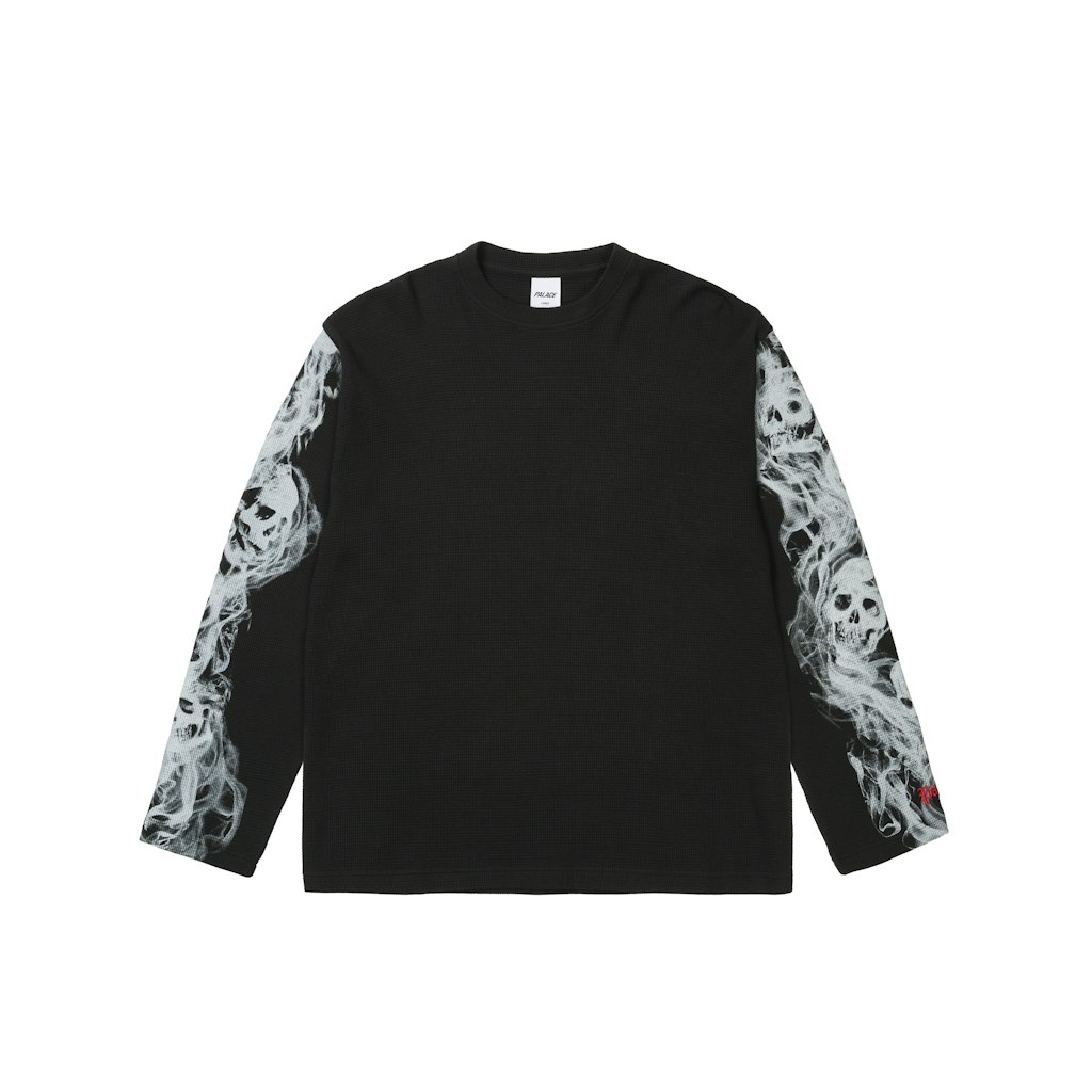 SMOKED WAFFLE LONGSLEEVE | PALACE SKATEBOARDS