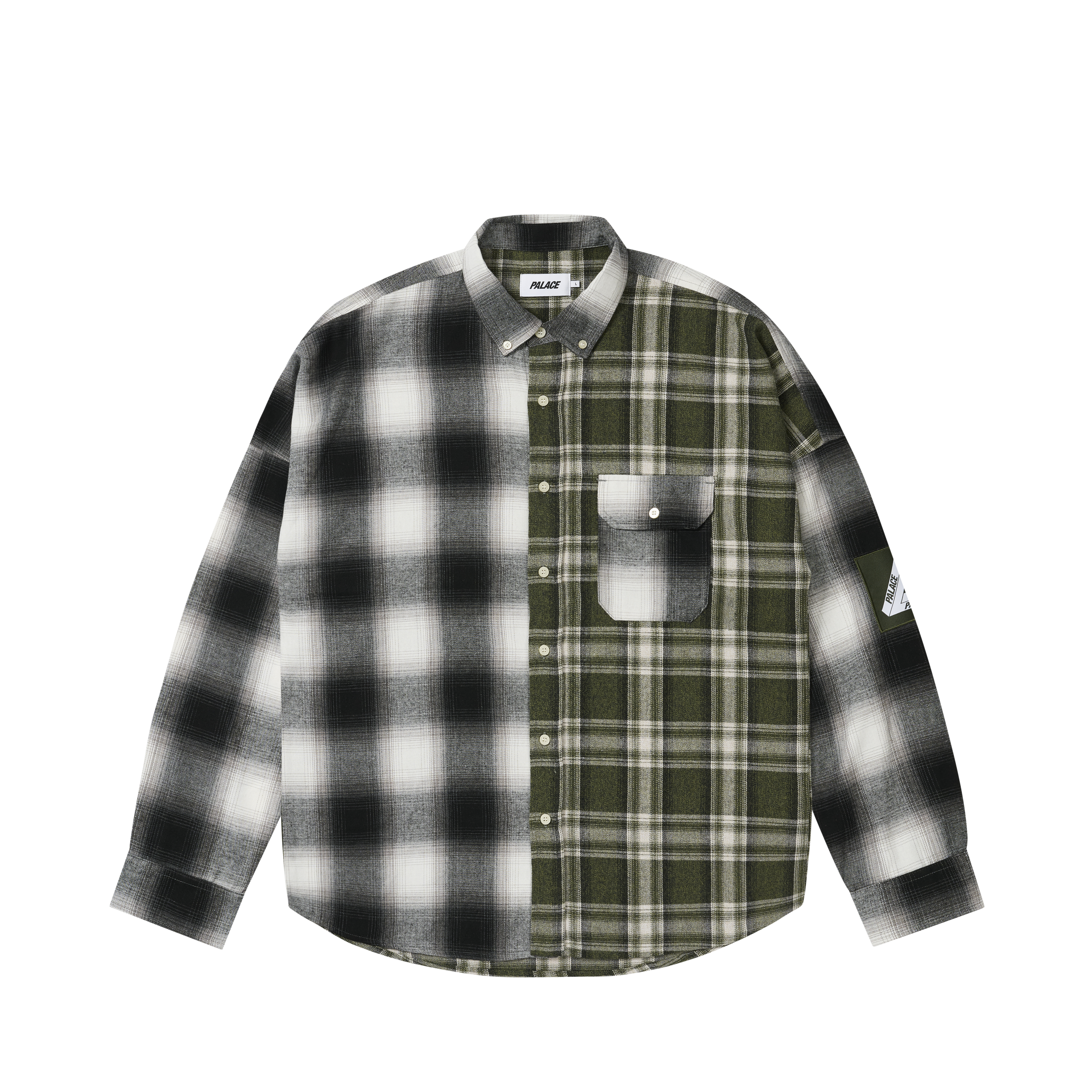 PATCHY FLANNEL SHIRT | PALACE SKATEBOARDS