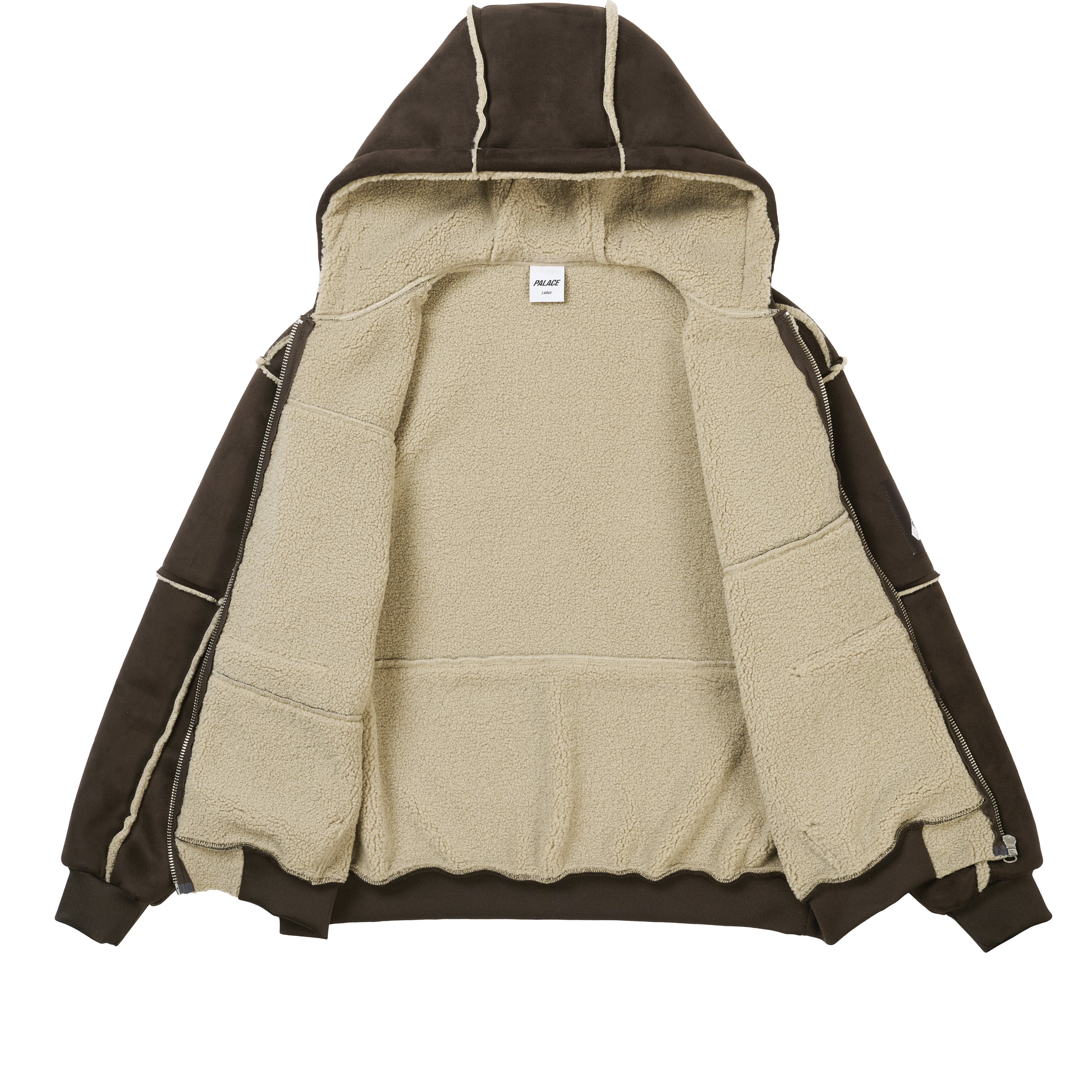 PATCH ME UP SHEARLING JACKET | PALACE SKATEBOARDS
