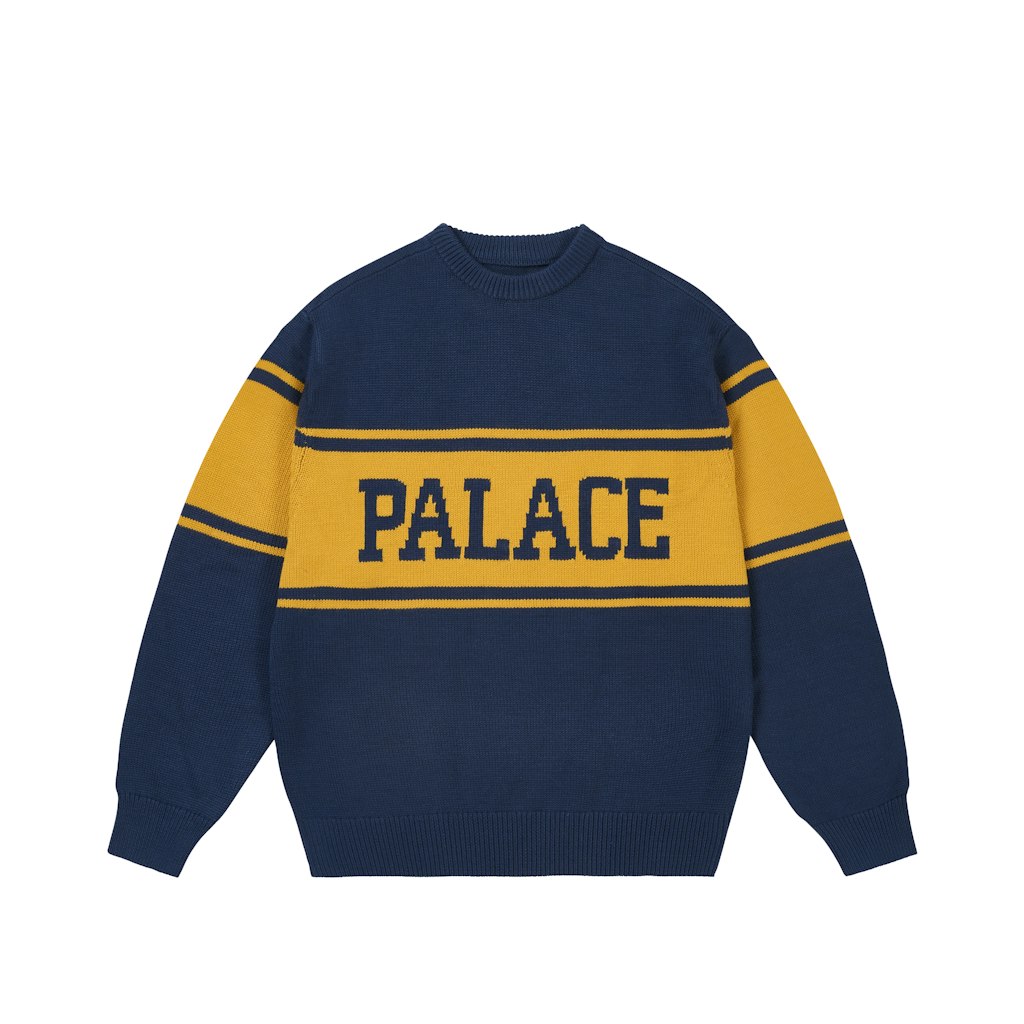 COLLEGE STRIPE KNIT | PALACE SKATEBOARDS