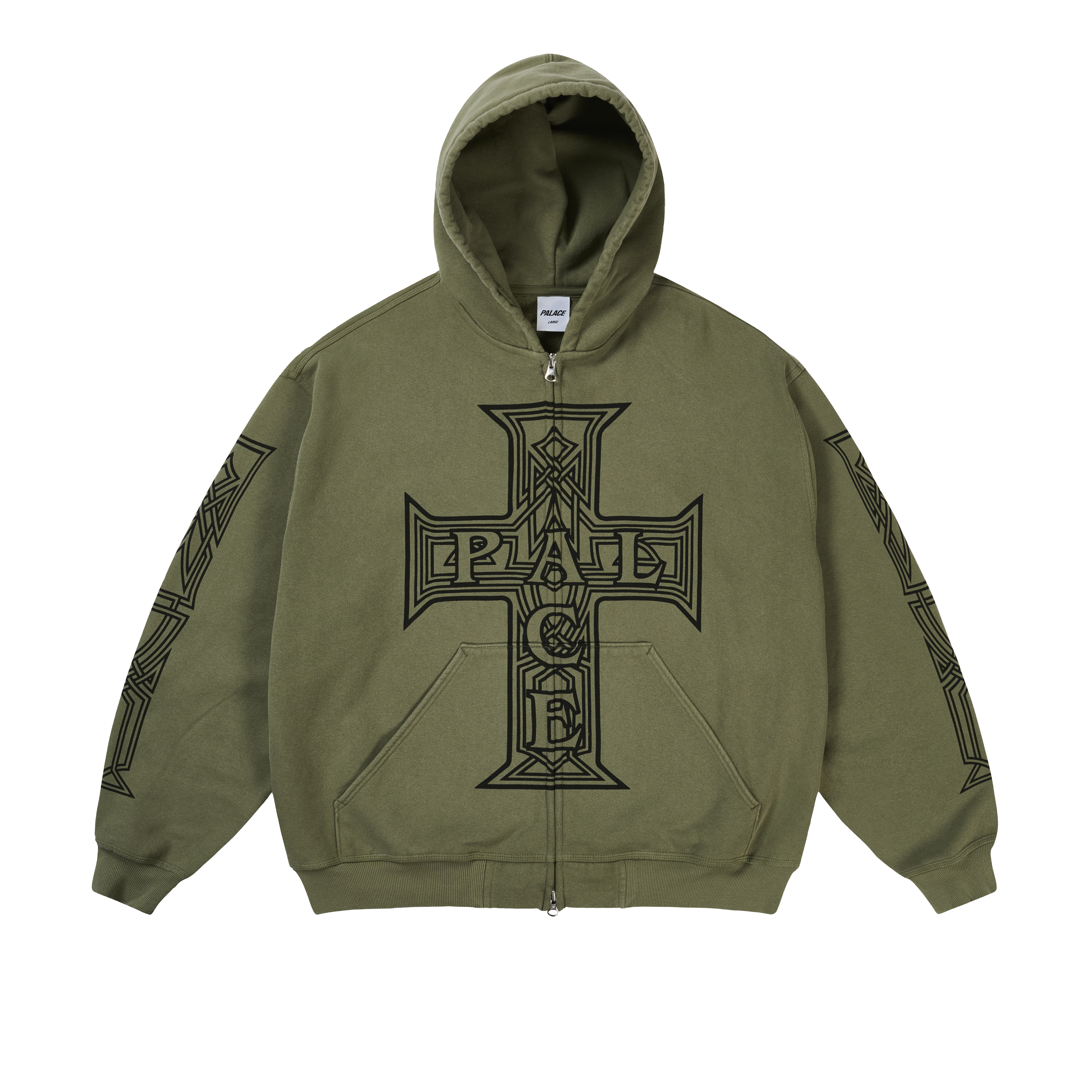 Y SO CROSS PIGMENT HOOD | PALACE SKATEBOARDS
