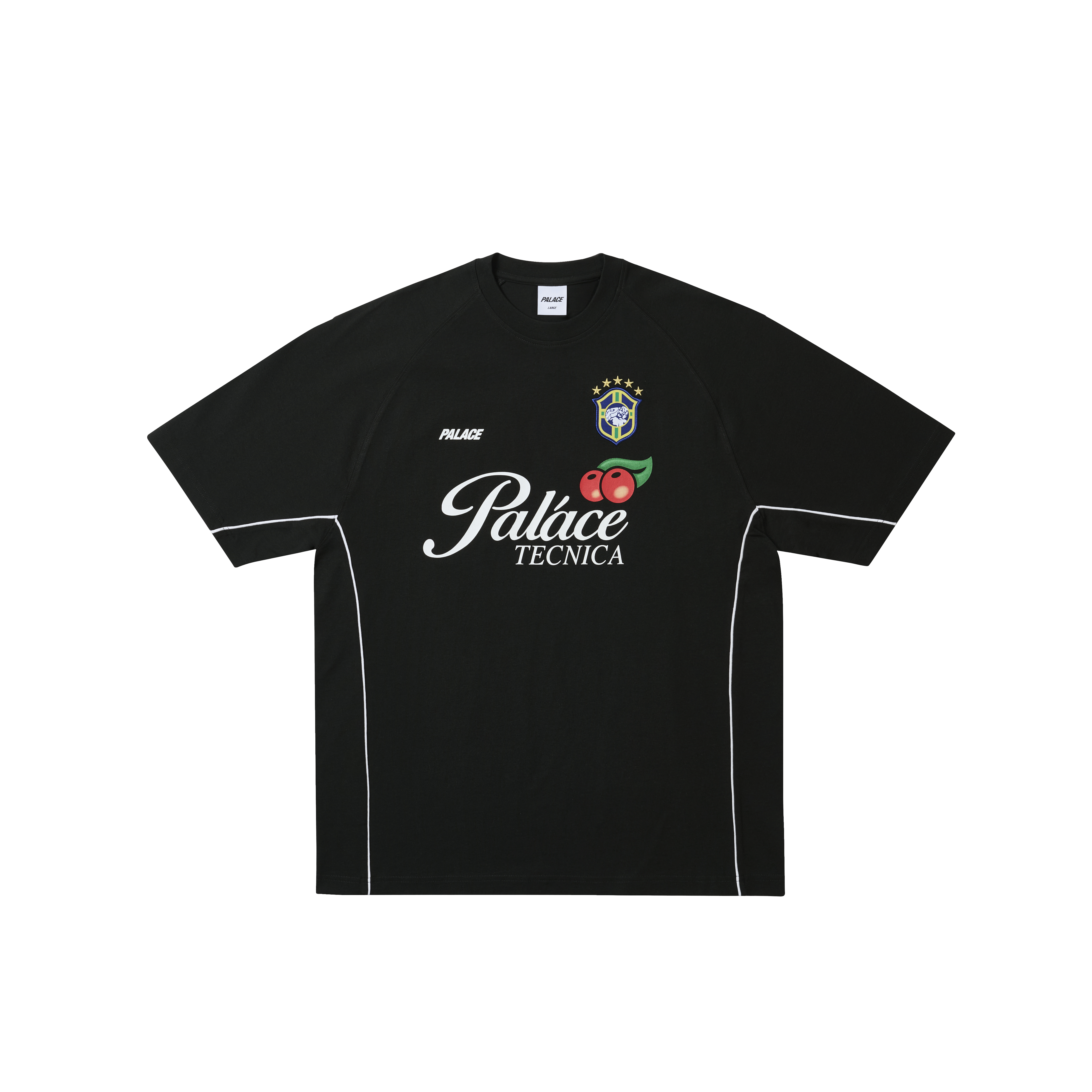 PALACE COPA AMERICA T-SHIRT BLACK ゲームシャツ COPA AMERICA T-SHIRT | PALACE SKATEBOARDS