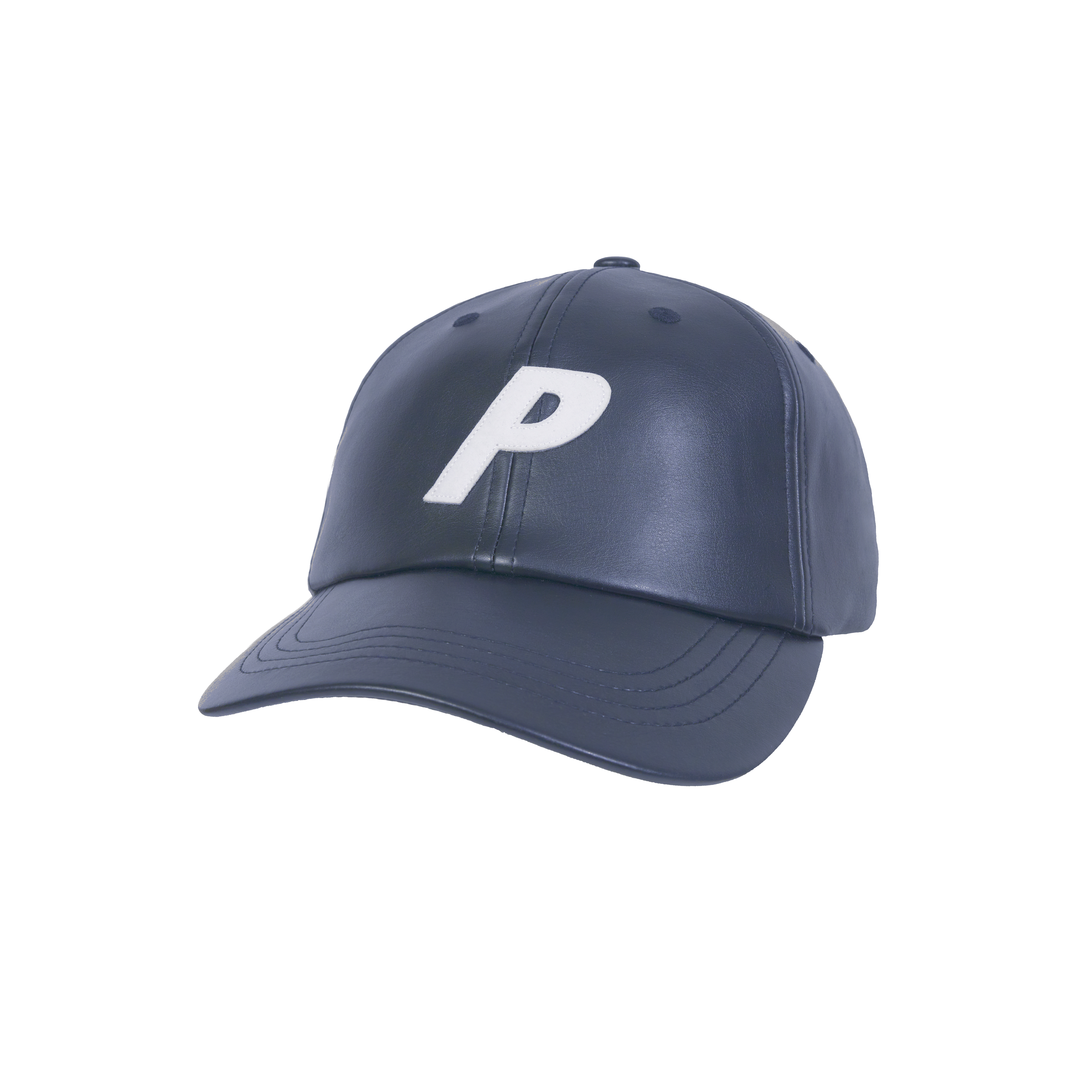 帽子 26ss PALACE leather P 6-PANEL navy FAUX LEATHER P 6-PANEL | PALACE SKATEBOARDS