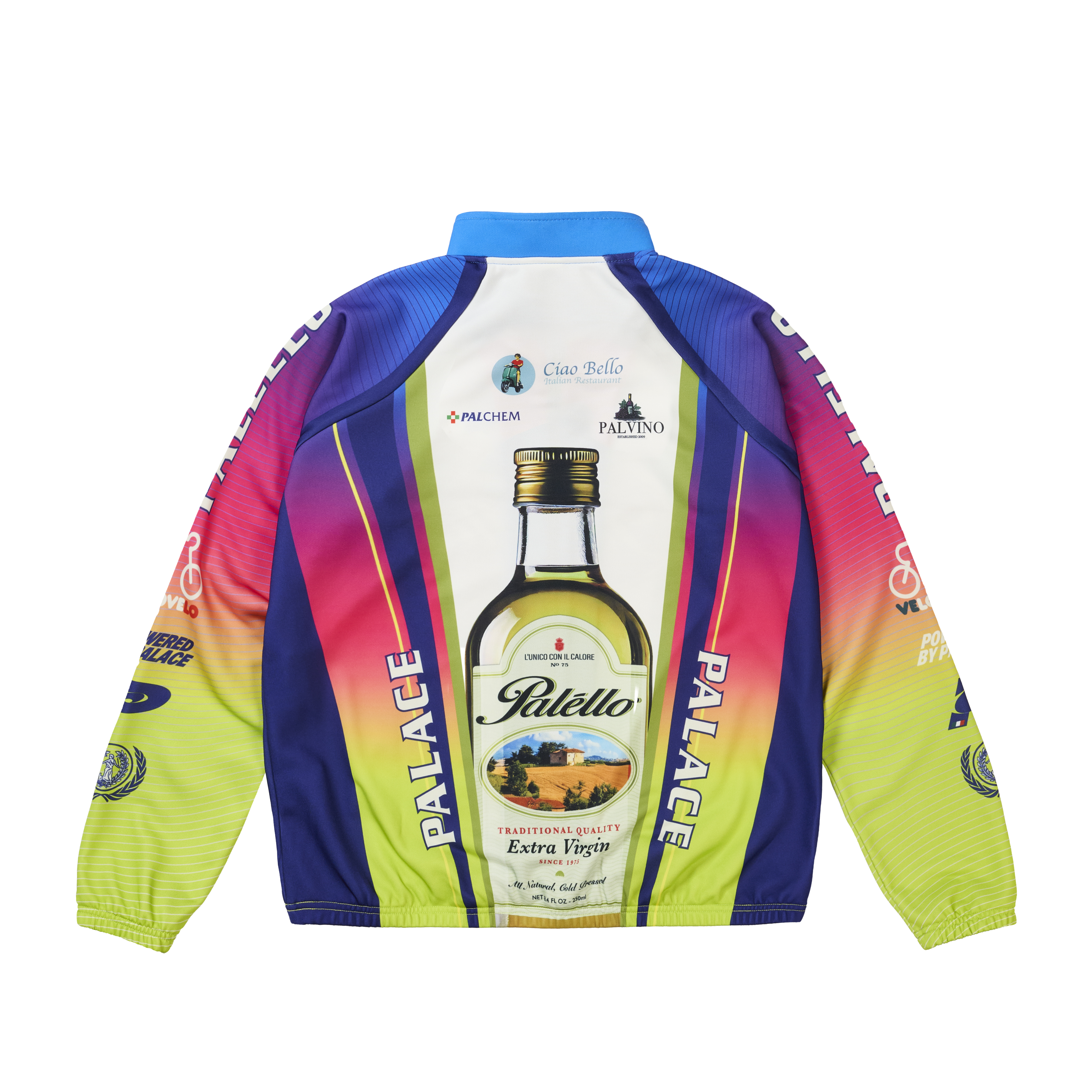 PALELLO CYCLING ZIP JACKET | PALACE SKATEBOARDS