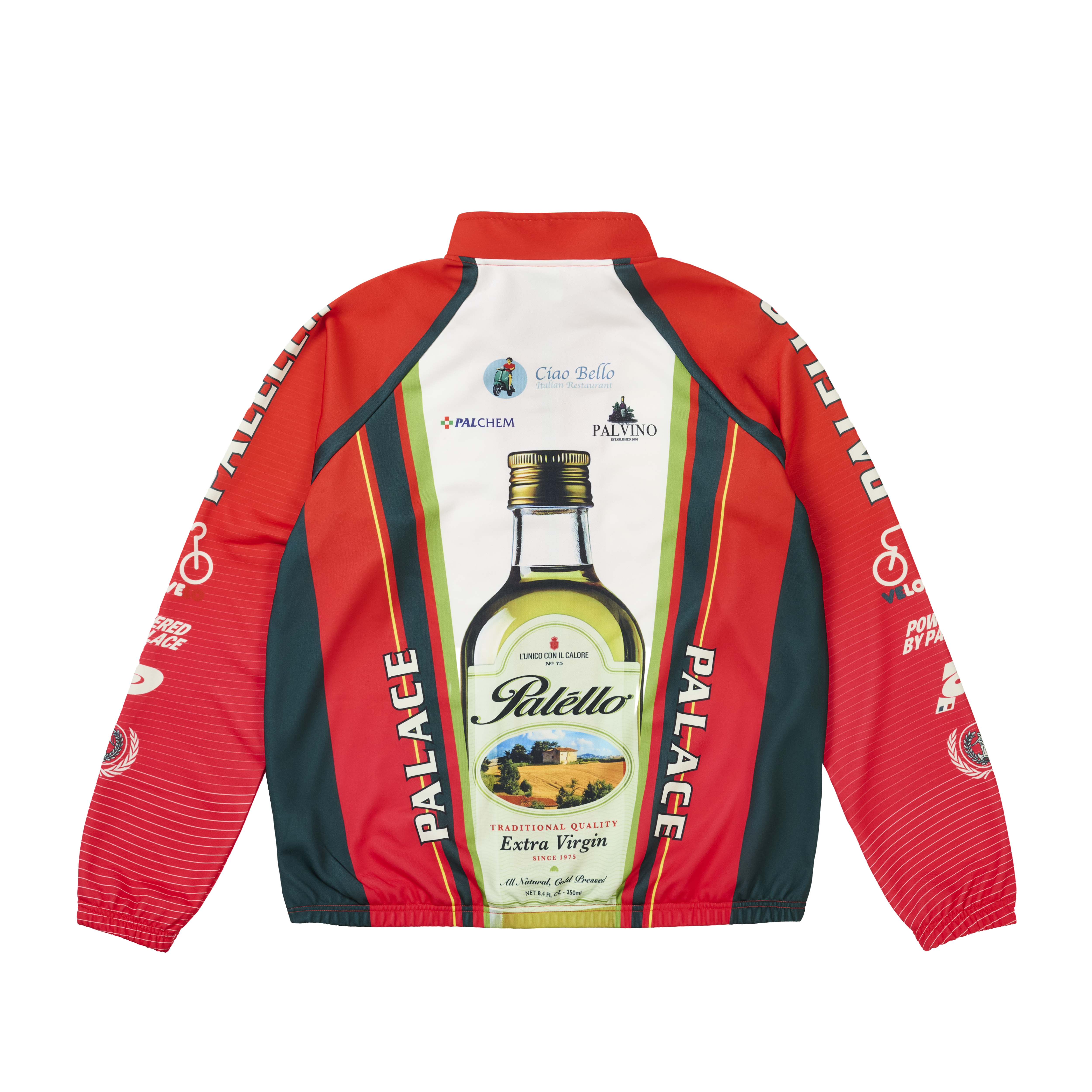 PALELLO CYCLING ZIP JACKET | PALACE SKATEBOARDS