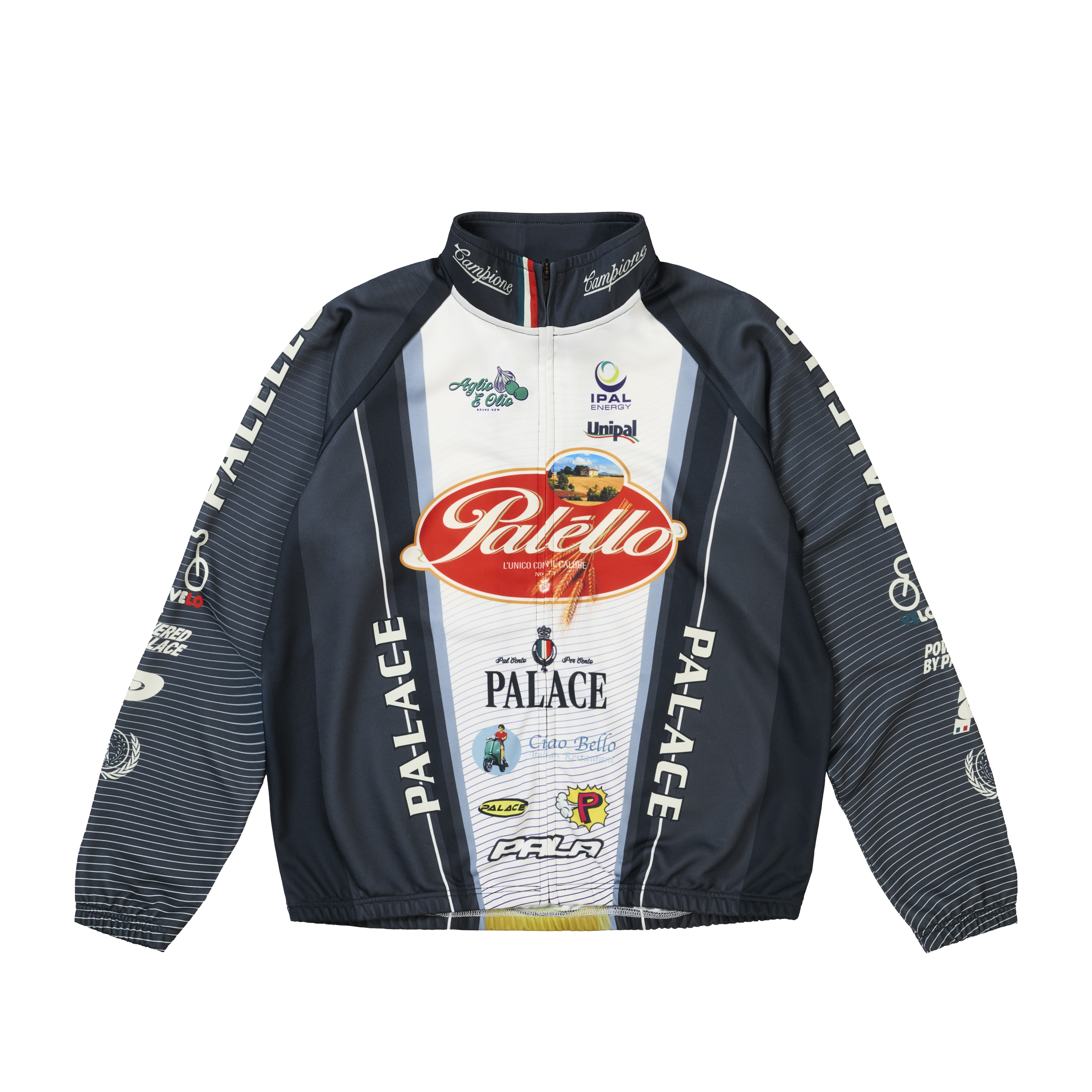 PALELLO CYCLING ZIP JACKET | PALACE SKATEBOARDS