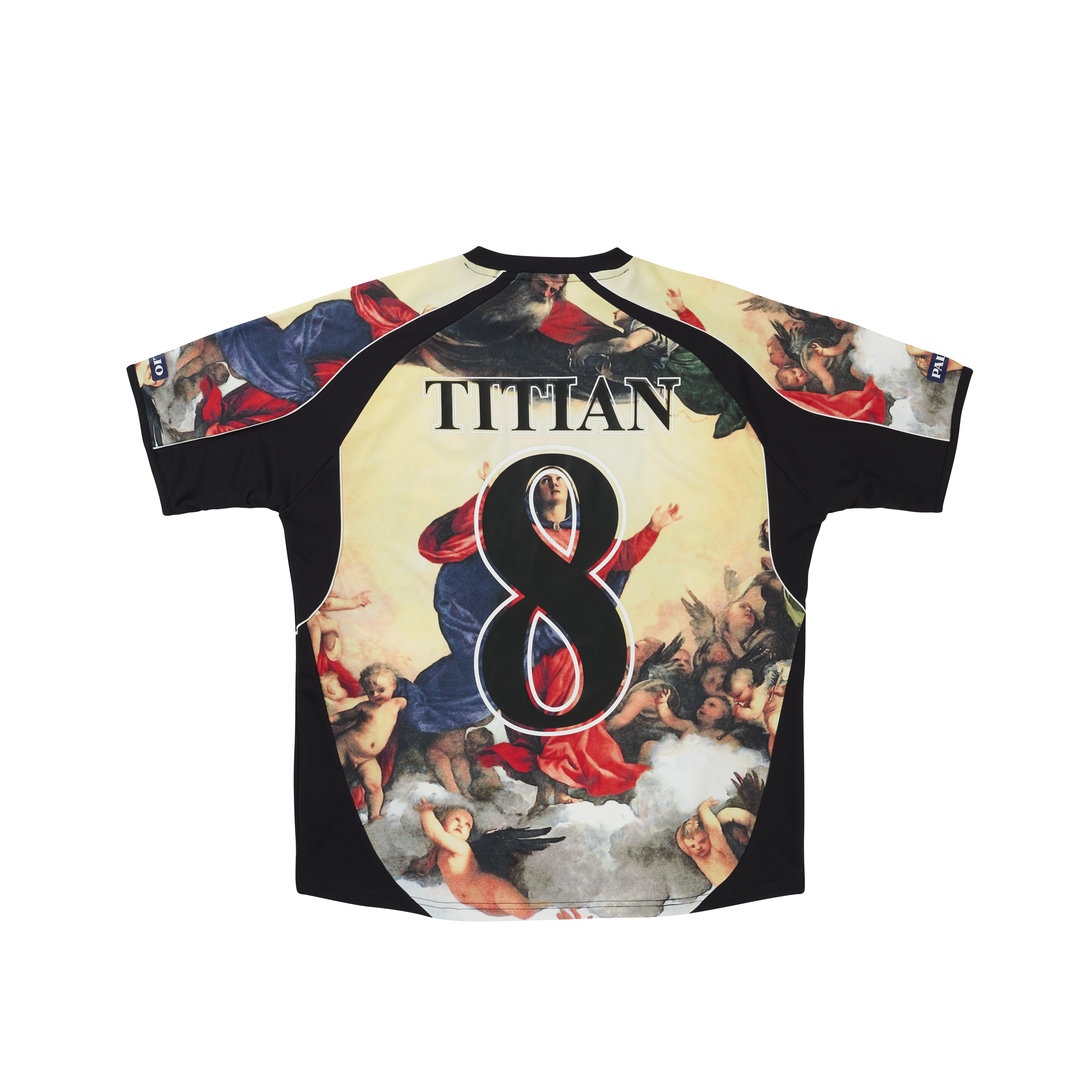 トップス palace TITIAN JERSEY BLACK M TITIAN JERSEY | PALACE SKATEBOARDS