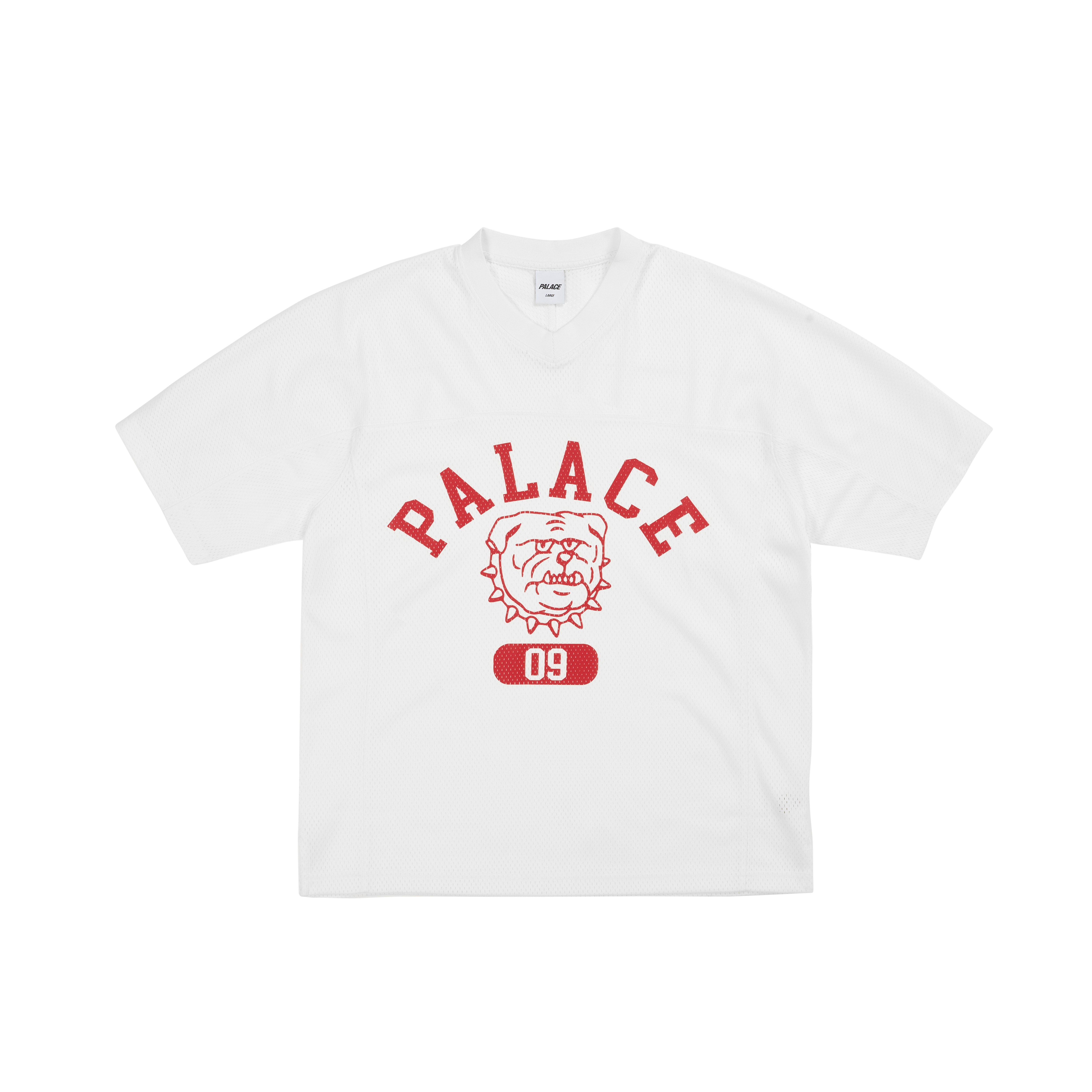 PALACE SKATEBOARDS BULLDOG MESH JERSEY