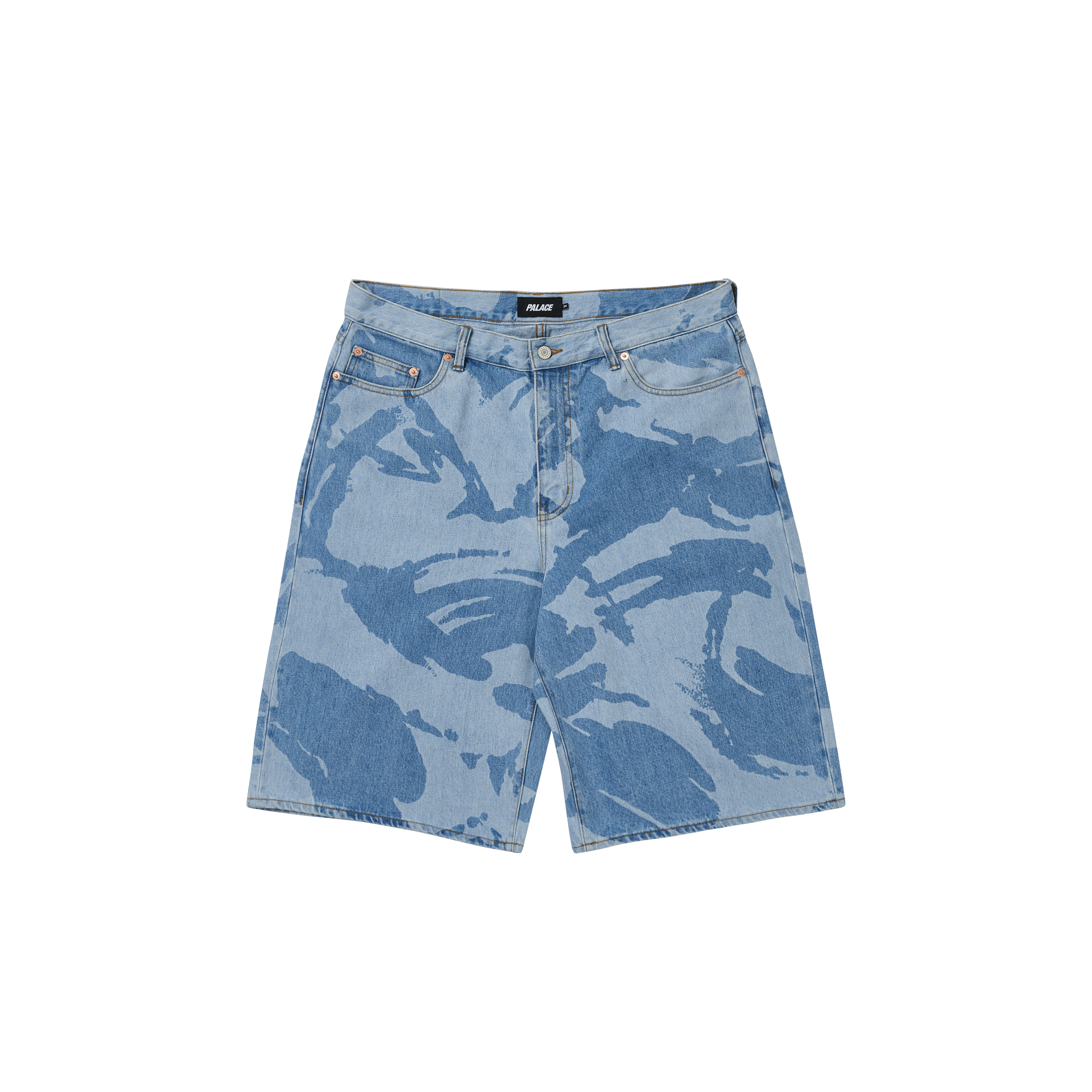 パンツ PALACE CK1 BAGGY SHORT SANDSTONE INDIGO BAGGY JEAN SHORT | PALACE SKATEBOARDS