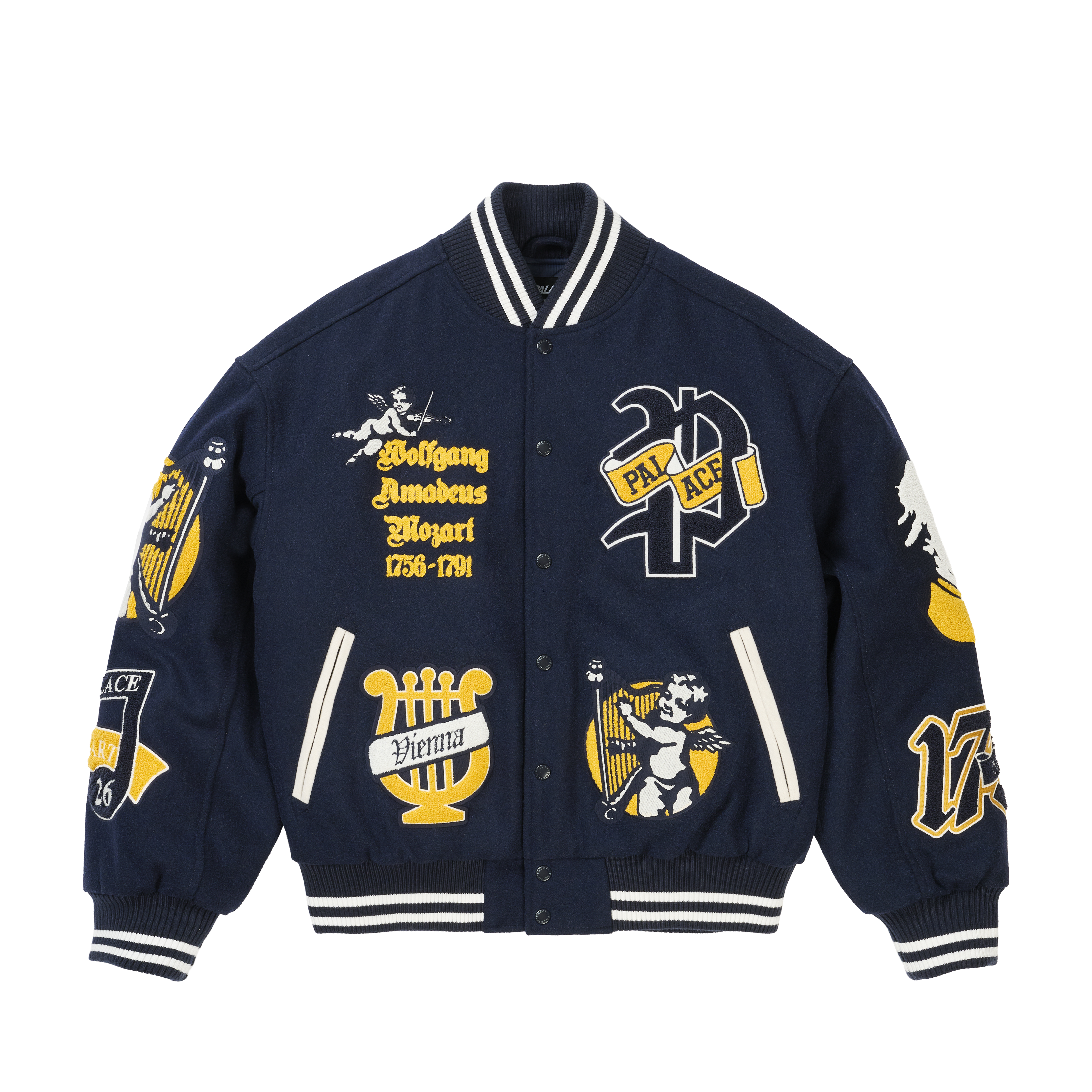 WOLFGANG VARSITY JACKET | PALACE SKATEBOARDS