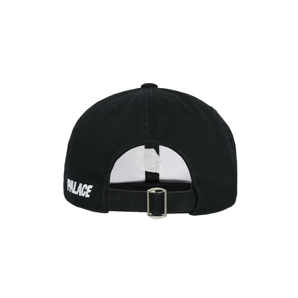 PALACE Cap P 6 Panel パレス P-6 キャップ 黒 P 6-PANEL | PALACE SKATEBOARDS