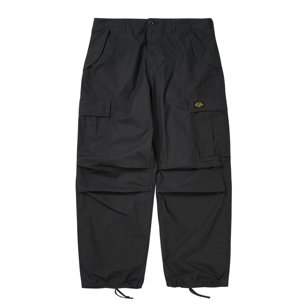 パンツ PALACE RIPSTOP CARGO TROUSER BLACK RIPSTOP CARGO TROUSER | PALACE SKATEBOARDS