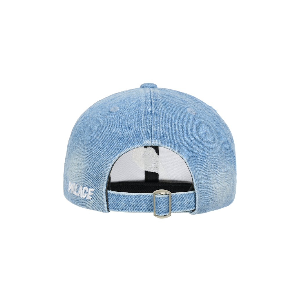BLEACHED DENIM P 6-PANEL | PALACE SKATEBOARDS