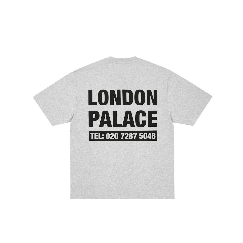 SHOP NUMBERS T-SHIRT | PALACE SKATEBOARDS