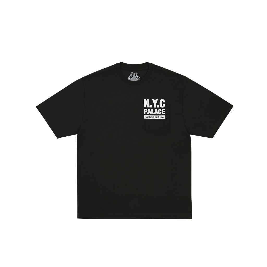 SHOP NUMBERS T-SHIRT | PALACE SKATEBOARDS
