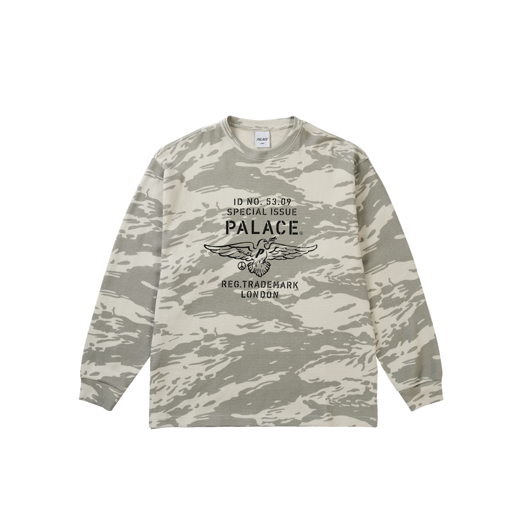 DOVE STAMP WAFFLE LONGSLEEVE | PALACE SKATEBOARDS