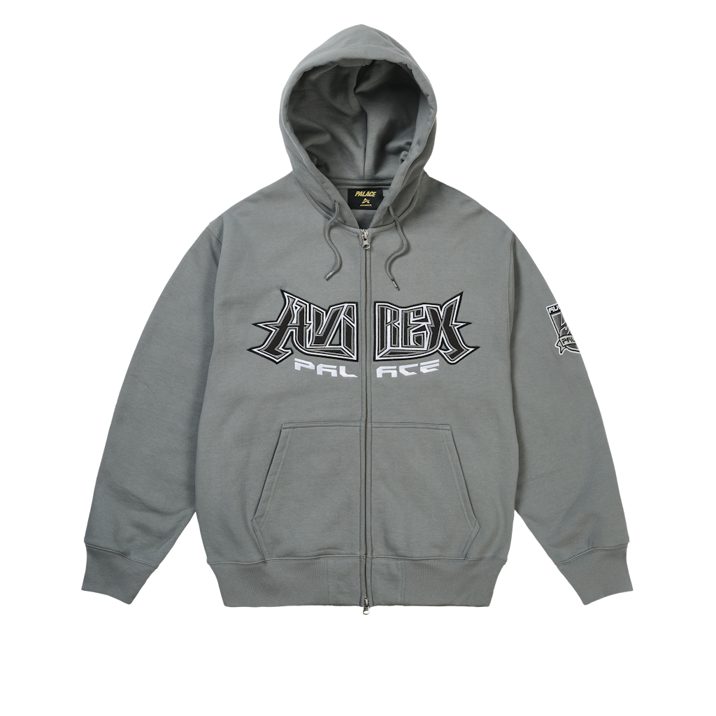 PALACE AVIREX ZIP HOOD | PALACE SKATEBOARDS