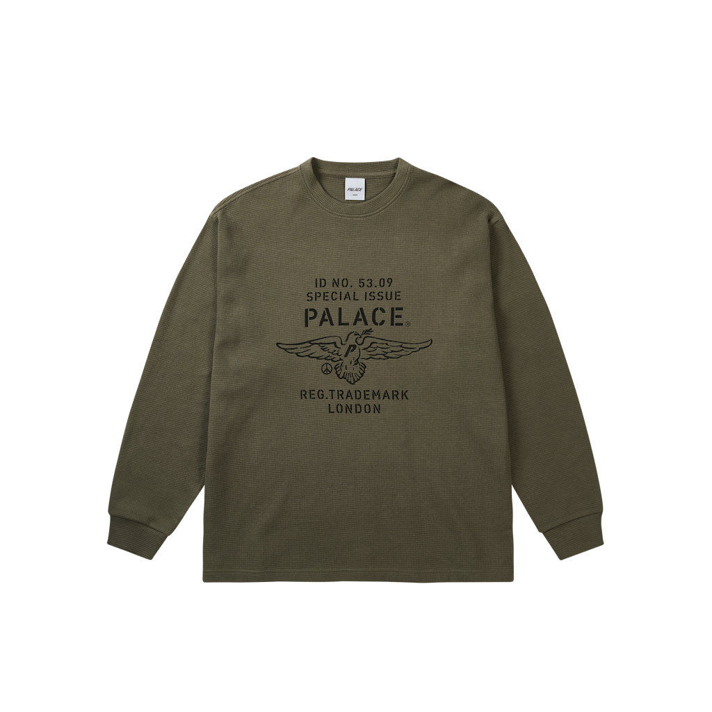 DOVE STAMP WAFFLE LONGSLEEVE | PALACE SKATEBOARDS