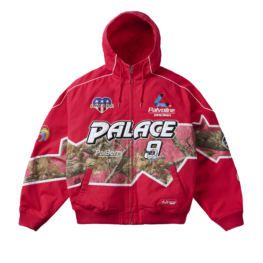 PALACE SKATEBOARDS ナイロンショーツ レッド DASCAR JACKET | PALACE SKATEBOARDS