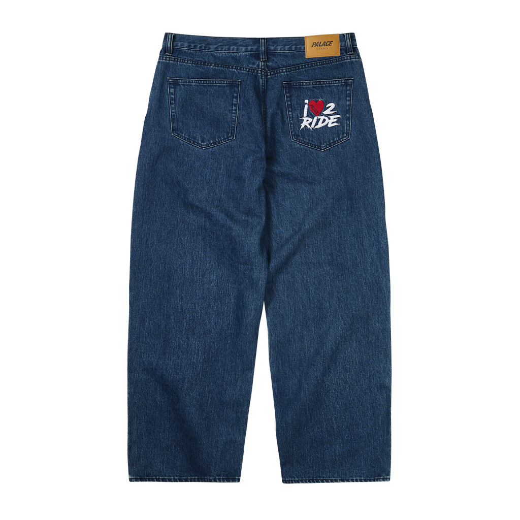 ON YA BIKE P90 BAGGY JEAN | PALACE SKATEBOARDS ON YA BIKE P90 BAGGY JEAN | PALACE SKATEBOARDS