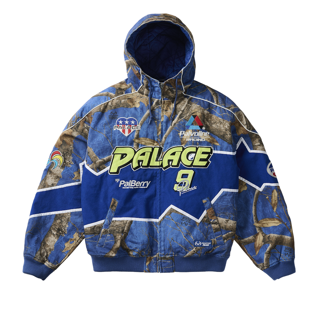 PALACE REALTREE パーカー ネイビー DASCAR JACKET | PALACE SKATEBOARDS