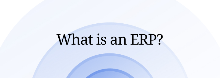 What is an ERP?