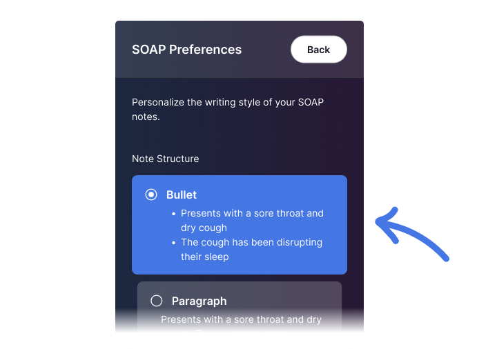 Set your SOAP Preferences in your Profile