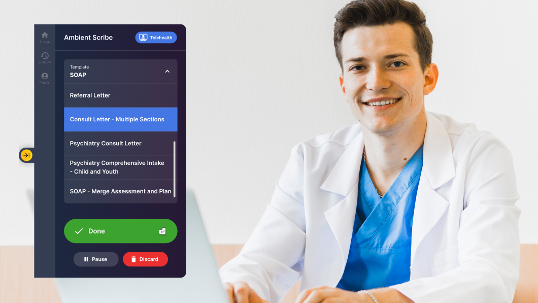 Referral letter, Psychiatry templates, improved SOAP and Consult letter