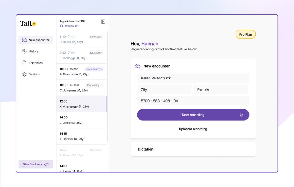 The new Tali integration with Accuro