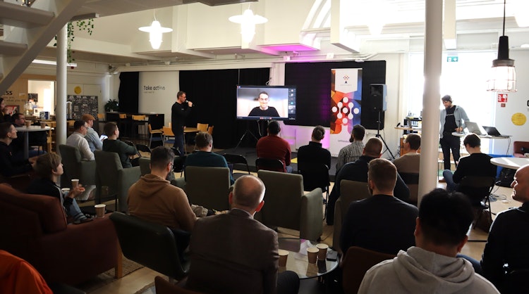 Zander talking about streaming and real-time machine learning