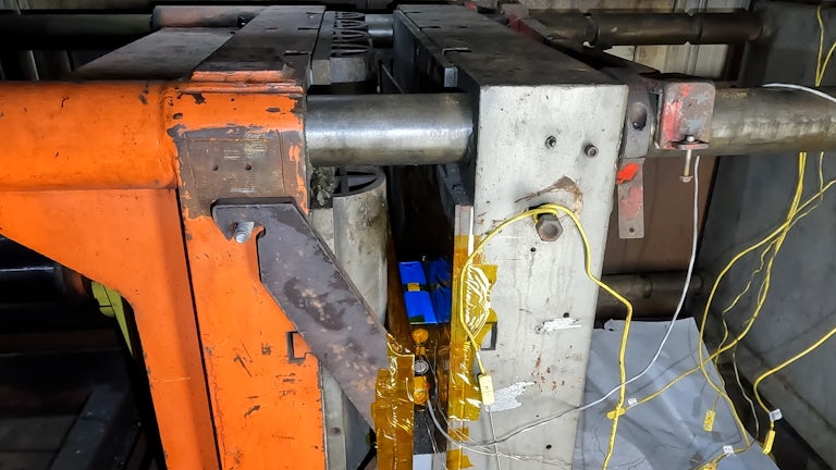 ONE battery during crush test type 2