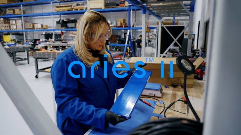 Product video of Aries II lithium iron phosphate battery