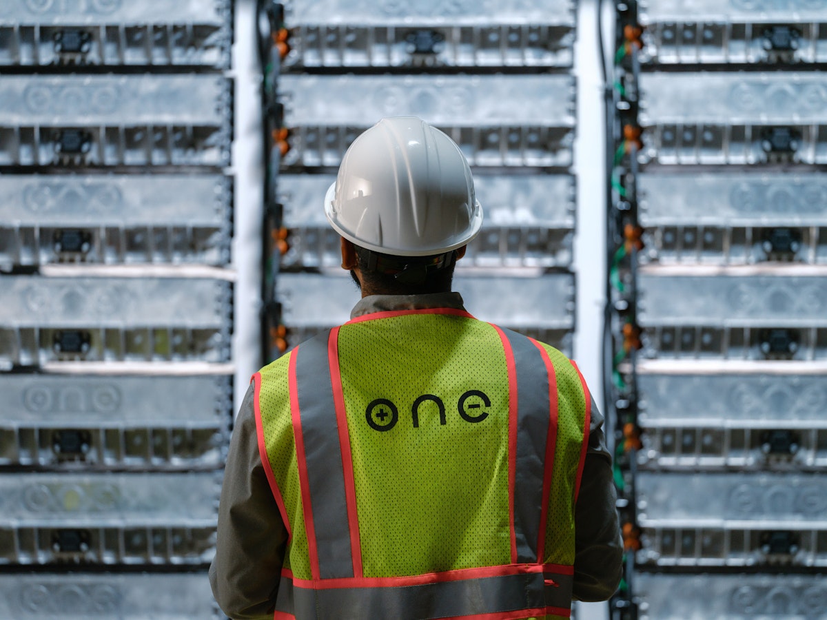 ONE | Our Next Energy logo