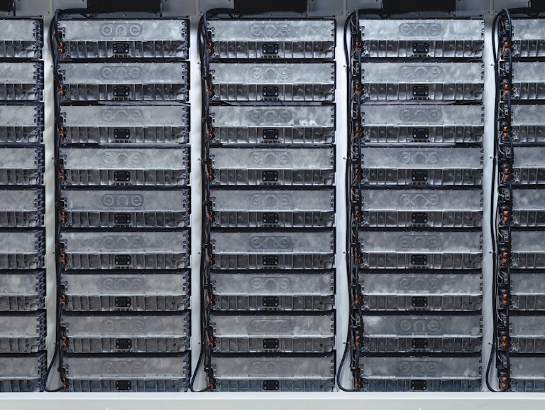 Aries LFP packs in series-parallel grid application