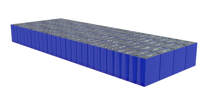 ONE TTP LFP cells arranged in a 104.5 kWh module optimizing energy density