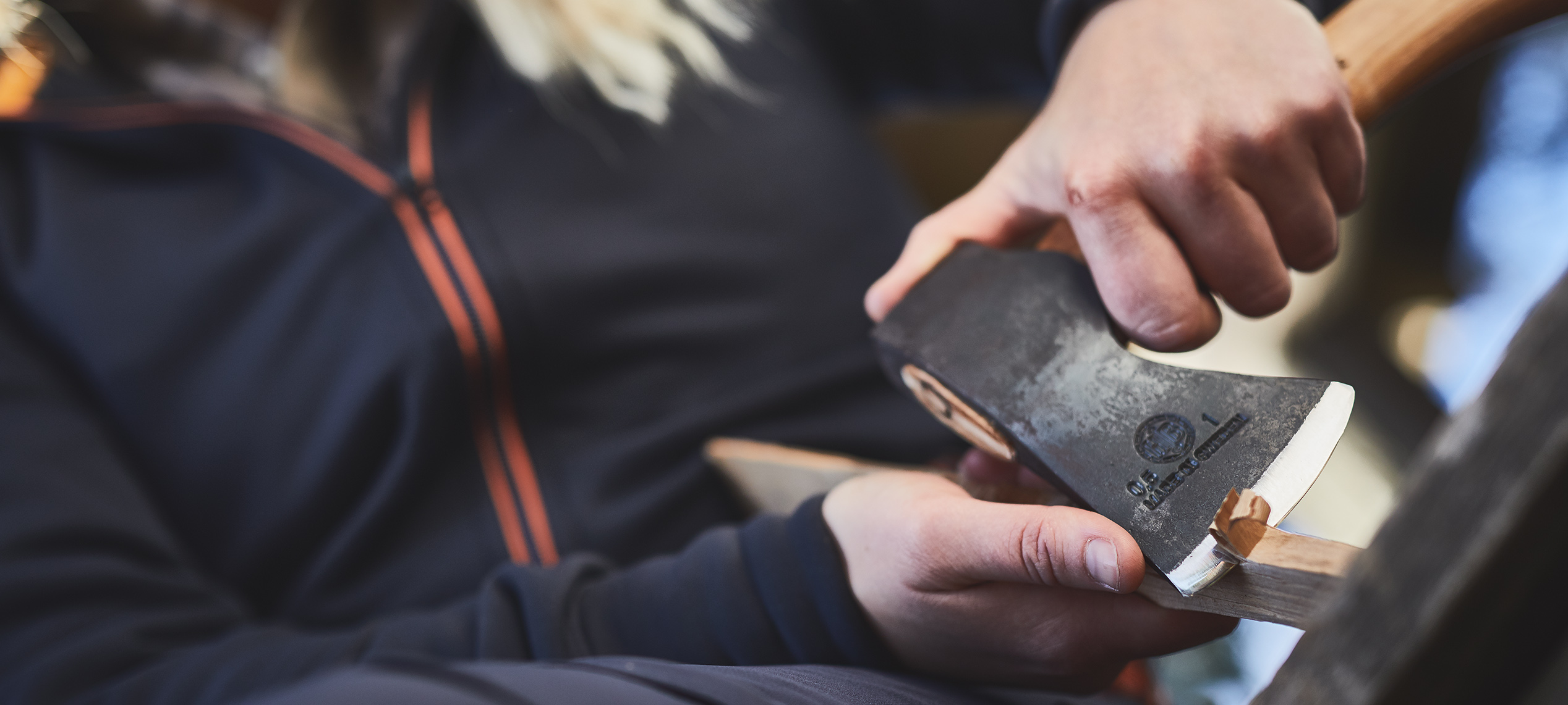 How to rehandle axes Hultafors