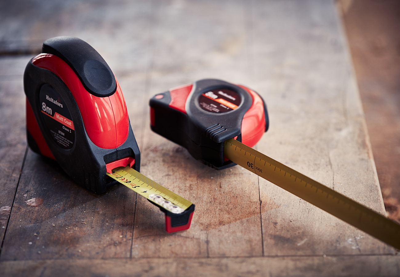 CC scale on measuring tapes – for a simpler... | Hultafors | Hultafors ...
