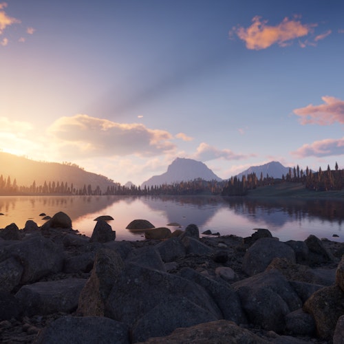 Golden Ridge Reserve sunrise vista.