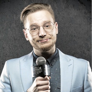 A portrait of Narrative Designer, Benjamin Luff.