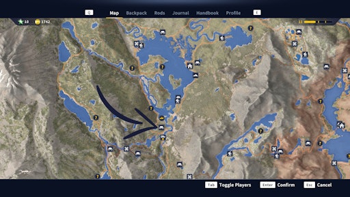 Golden Ridge Reserve Coin #16: Spanish Companionship Dollar map location.
